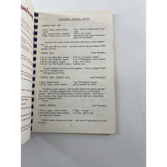 Recipes From the Chain O Lakes Cookbook Vintage Collectible Book - Picture 5 of 6